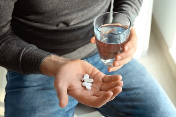 Marrja e ilaçeve për prostatitin bakterial