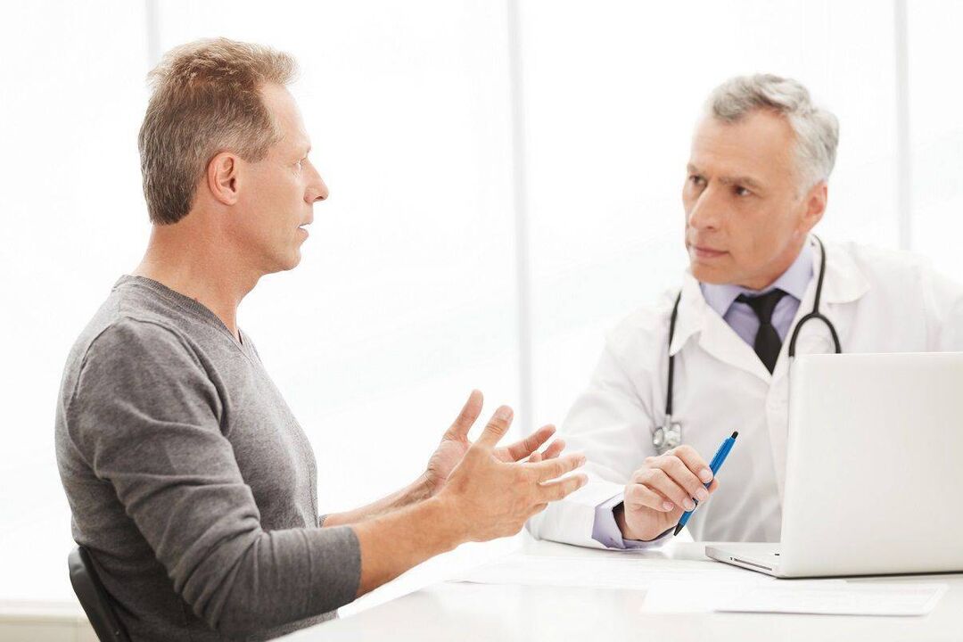 Shikimi i mjekut për simptomat e prostatitit